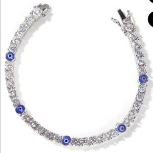 EVIL EYE Tennis Bracelet.